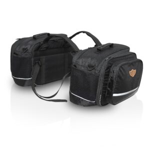 Guardian Gears Stallion Saddlebags with Rain Covers 50Ltrs expandable to 65Ltrs